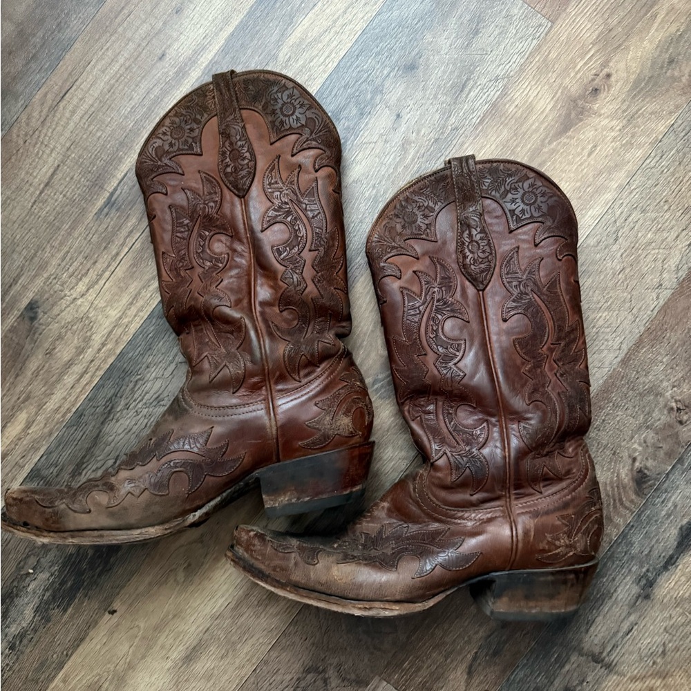 Brown Western Cowboy Boots Cavenders